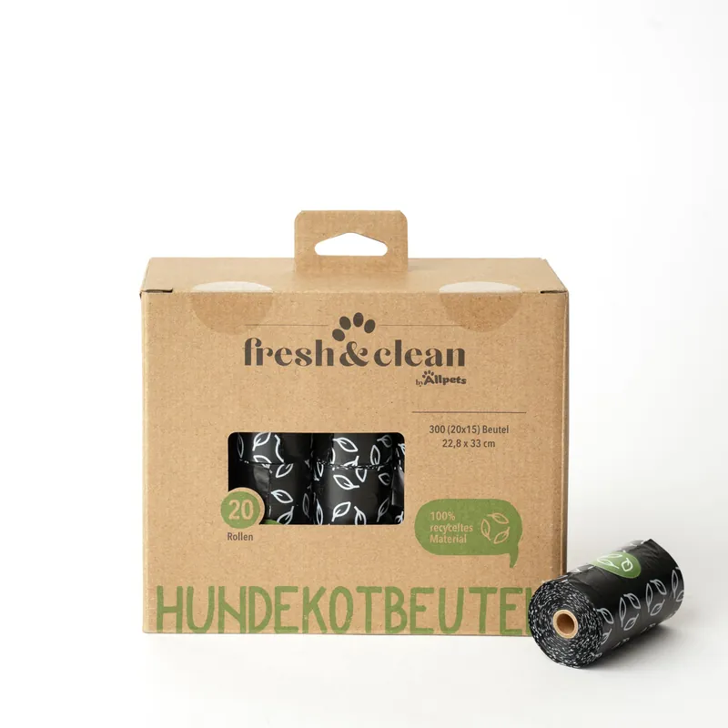 Billig Allpets fresh&clean recycelte Kotbeutel 20 Stück